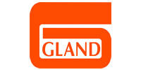 Logo of Gland Pharma, a pharmaceutical company, displayed as a valued client of SteamLok