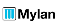 Logo of Mylan, a global pharmaceutical company, showcased as a client of SteamLok